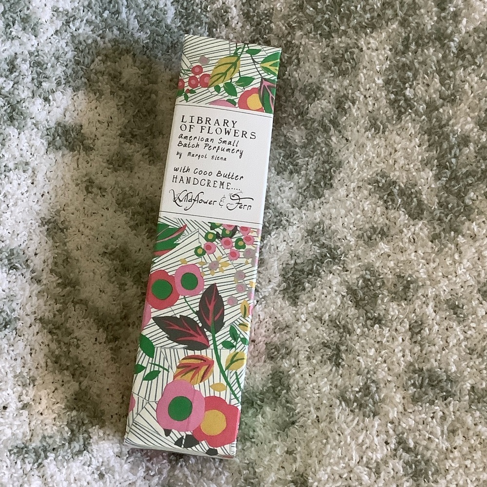 Library of Flowers Scented  Handcreme Margot Elena Wildflower & Fern NWT 2.3oz - Picture 14 of 15
